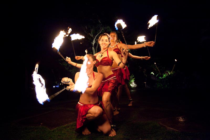 Kauai Hawaii Fire Show