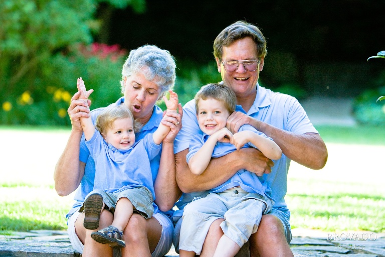 goofy family photo