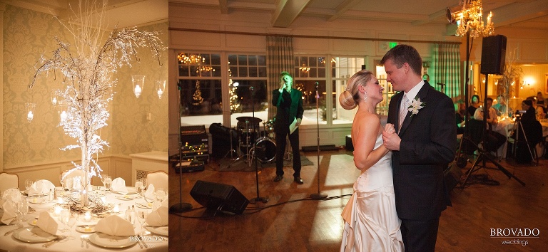 candlelit first dance