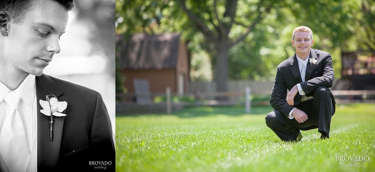 moody groom portraits by brovado weddings