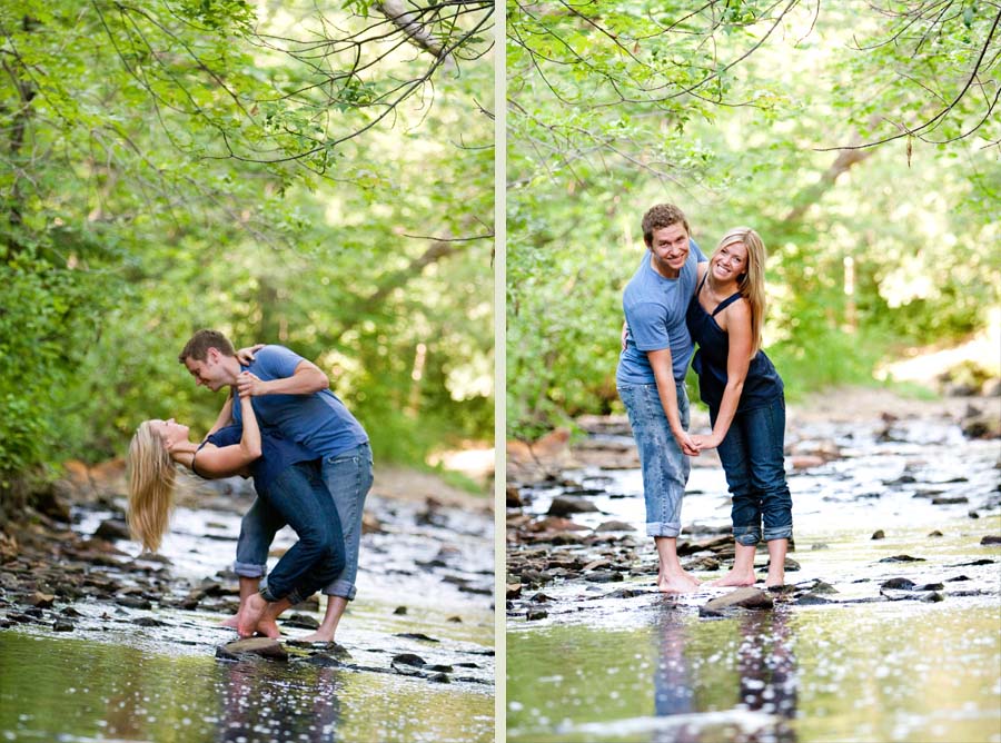 Minneapolis Engagement Pictures at Minnehaha Falls Park