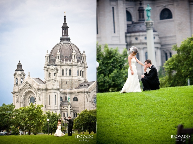 downtown st paul wedding photography