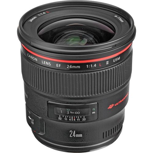 Canon EF 24mm f/1.4L II USM Autofocus Lens