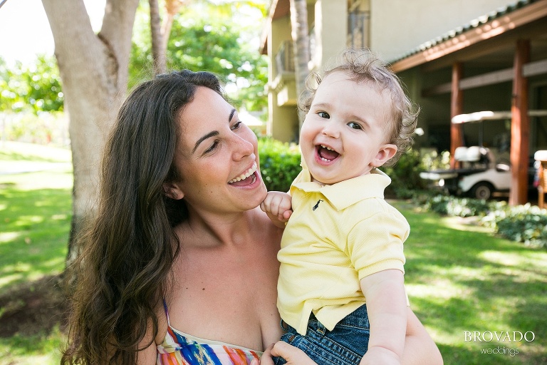 Maui Family Vacation Baby Portrait Session