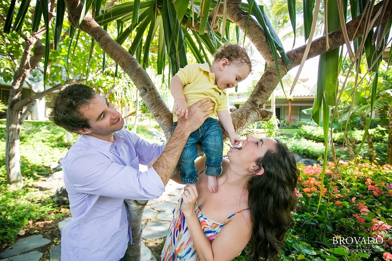 Maui Family Vacation Baby Portrait Session