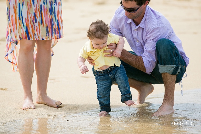 Maui Family Vacation Baby Portrait Session