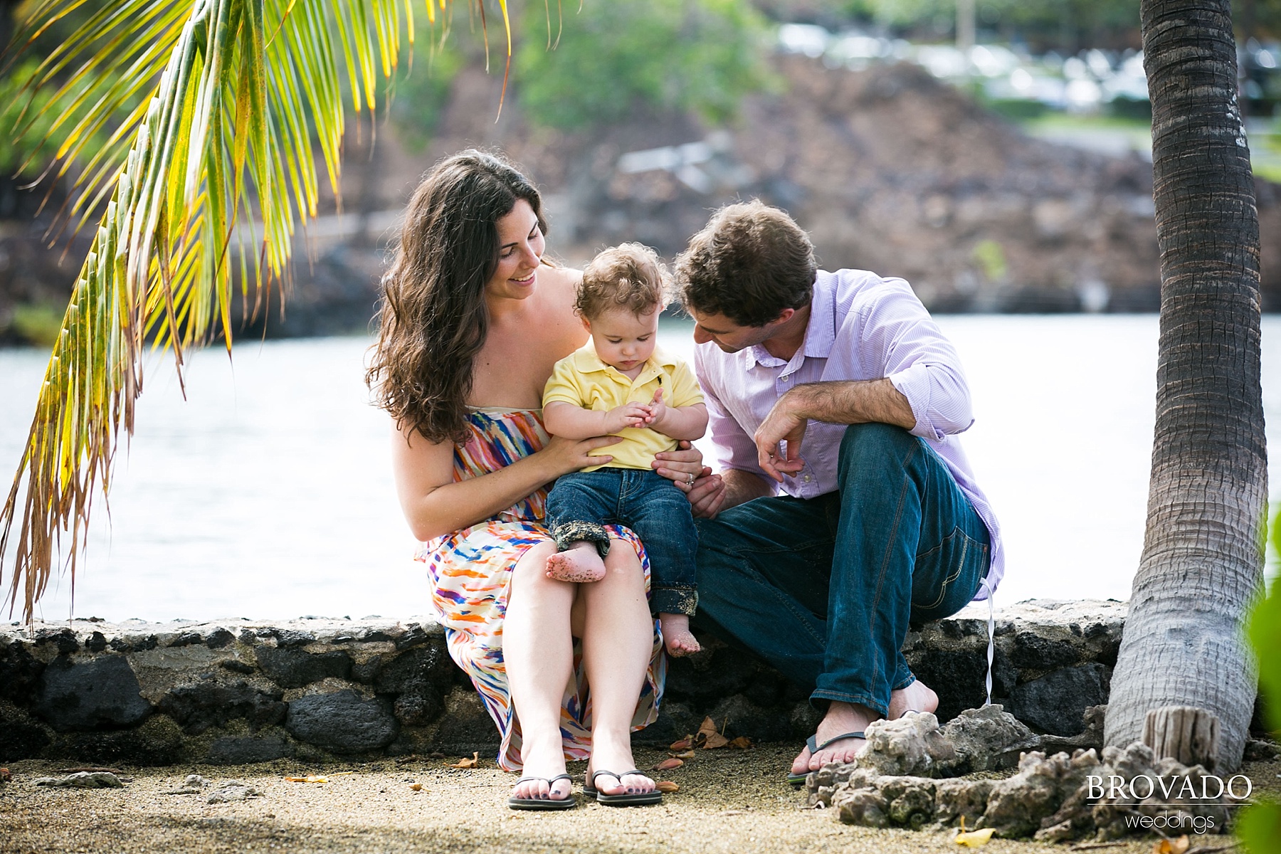 Maui Family Vacation Baby Portrait Session