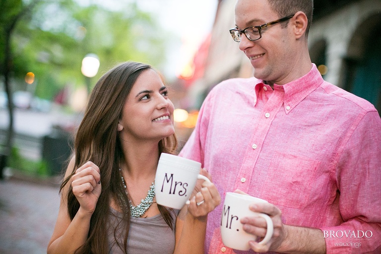 Jessie and Rob's Stone Arch Bridge Engagement Photos by Brovado Weddings