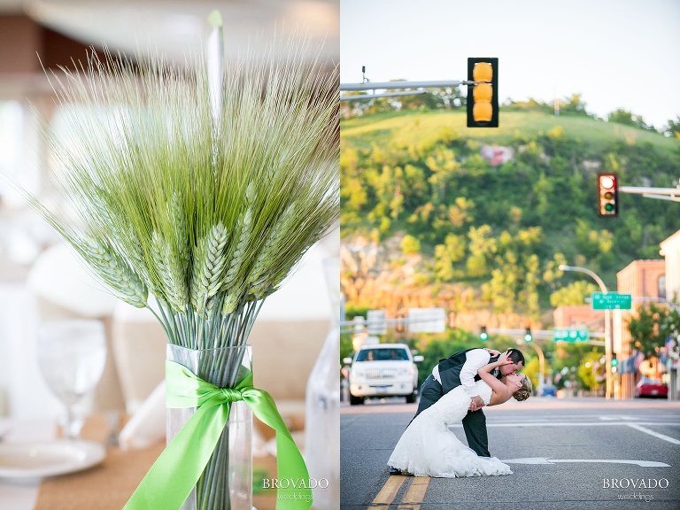 Wedding photography at the St. James Hotel in Red Wing Minnesota