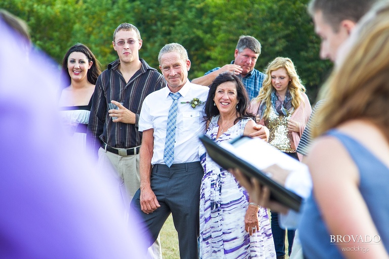 Gay wedding photography at the Schaars Bluff Gathering Center in Hastings, MN