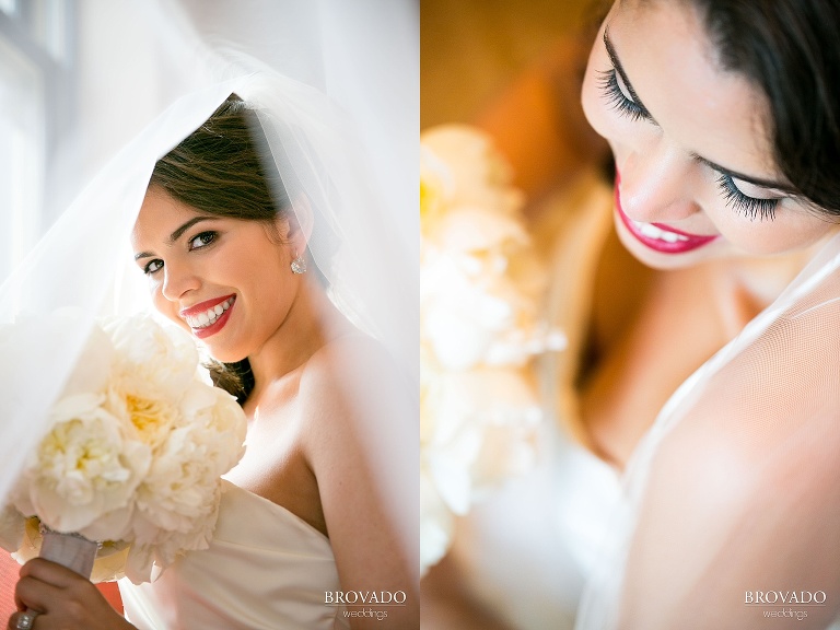 Jewish Wedding at the Minneapolis Depot bride portraits