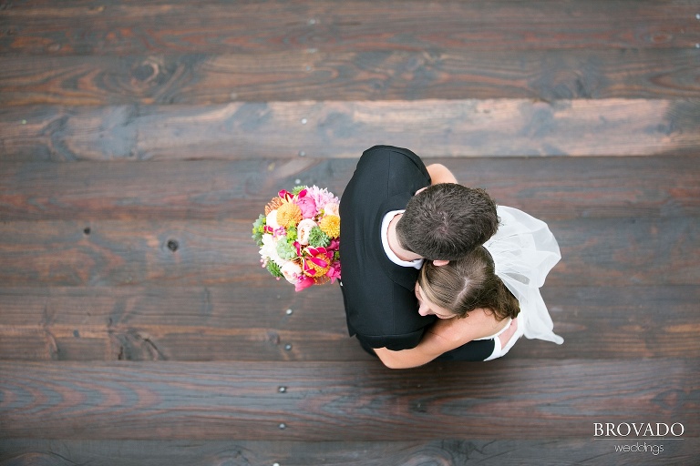 Calhoun Beach Club Wedding Photography overhead photo