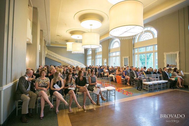 Calhoun Beach Club Wedding Photography ceremony