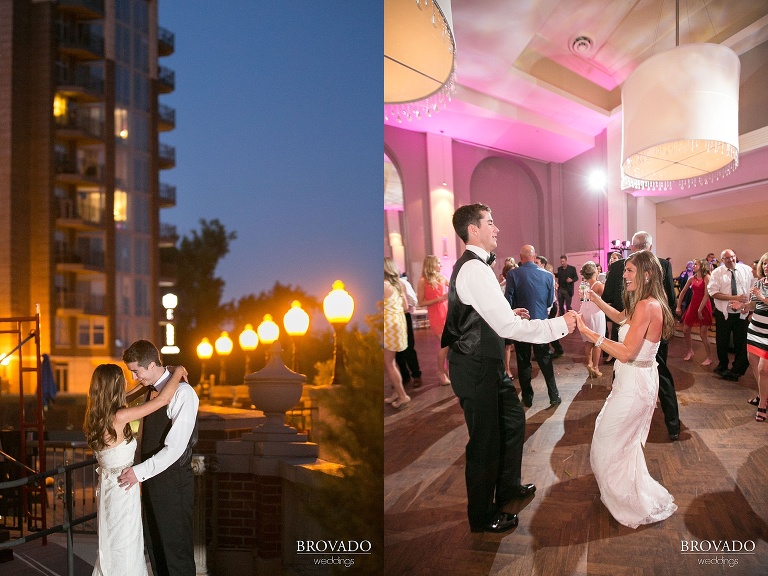 Calhoun Beach Club Wedding Photography dancing night photography