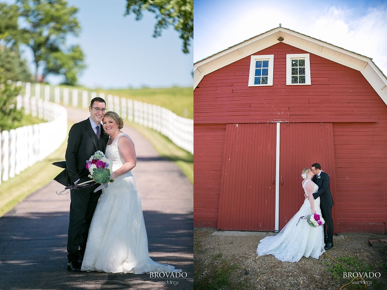 Pipestone MN Wedding Photography at Fountain Prairie Farm