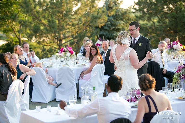 Pipestone MN Wedding Photography at Fountain Prairie Farm first dance