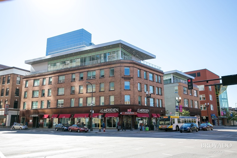 Downtown Minneapolis Wedding Photography at Le Meridien Hotel