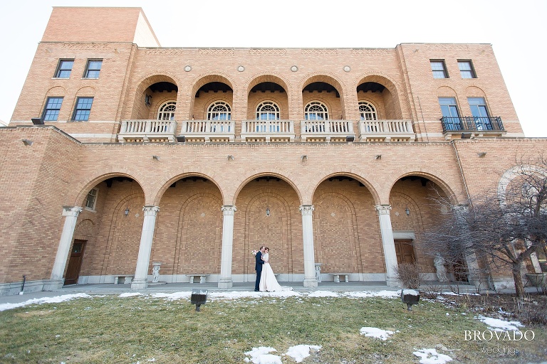 Woman's Club MN Downtown Minneapolis Wedding Photography by Brovado Weddings 