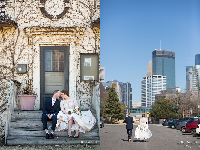 Woman's Club MN Downtown Minneapolis Wedding Photography by Brovado Weddings 