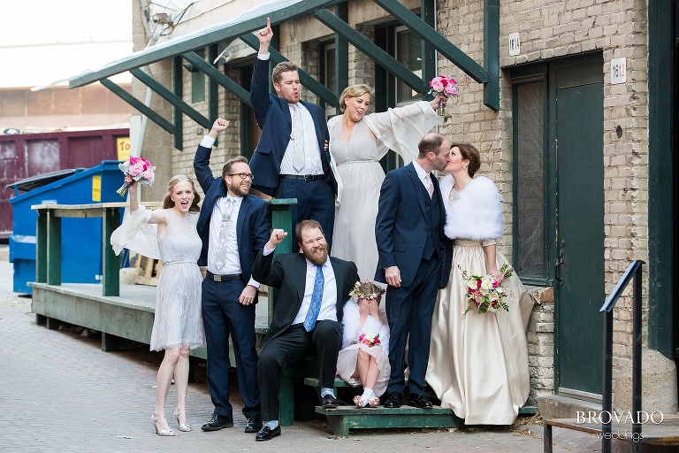 Woman's Club MN Downtown Minneapolis Wedding Photography by Brovado Weddings 