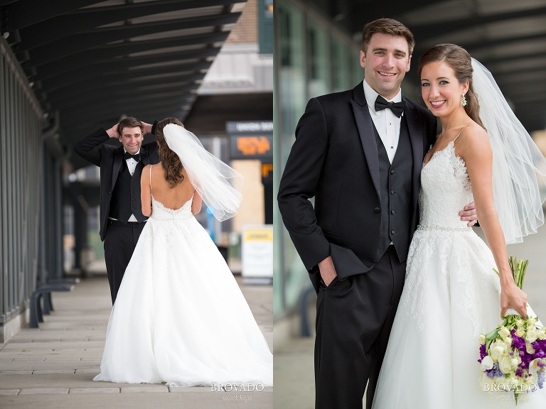 Rainy St Paul Wedding at Intercontinental Hotel Riverfront
