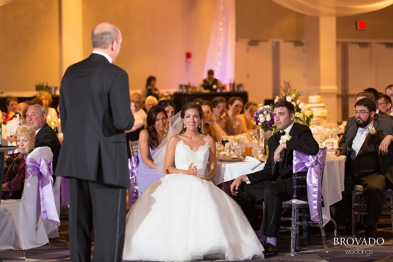 Rainy St Paul Wedding at Intercontinental Hotel Riverfront