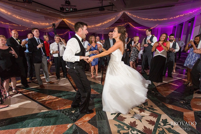 Rainy St Paul Wedding at Intercontinental Hotel Riverfront
