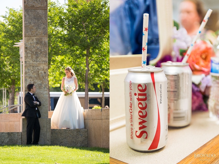 Summer Minneapolis Wedding at the Depot