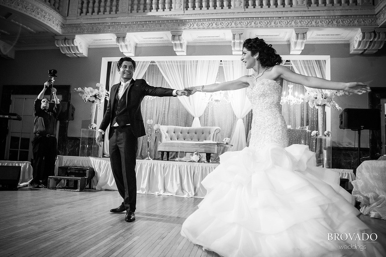 Afghan and Egyptian wedding at The Athletic Club in St. Paul MN