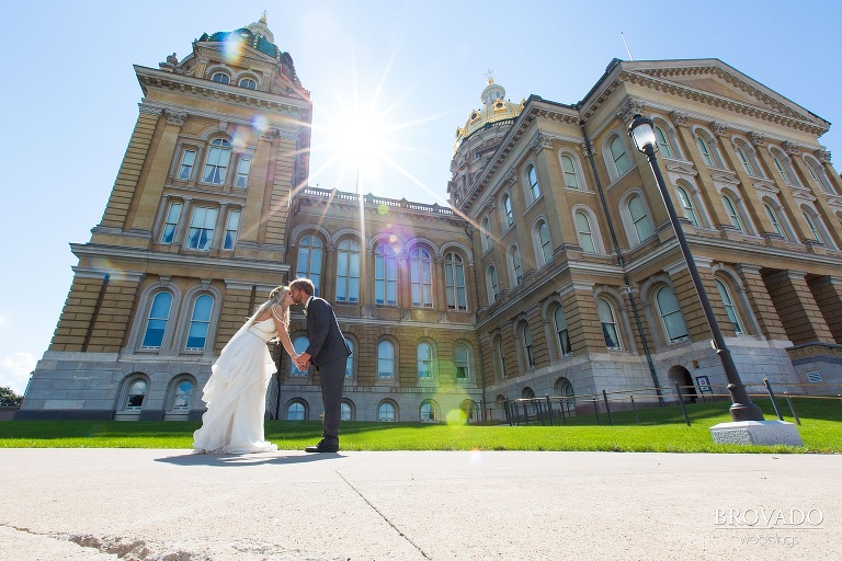 Comic Con couple Ties the Knot at destination wedding in Des Moines Iowa