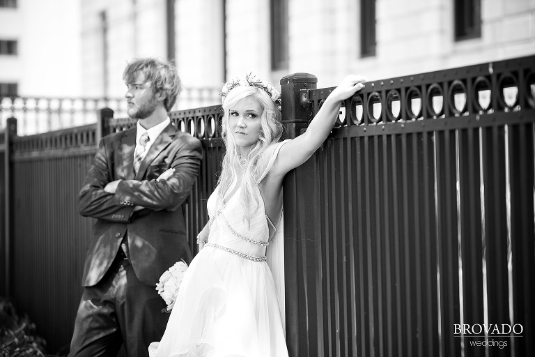 Comic Con couple Ties the Knot at destination wedding in Des Moines Iowa