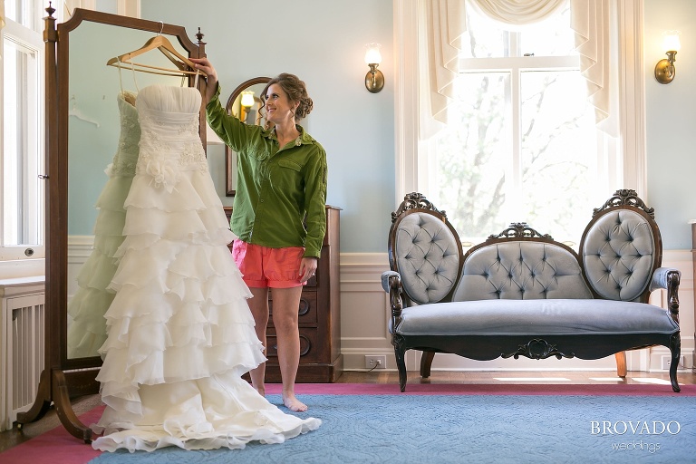 Gale Mansion Wedding photographed by Preston Palmer of Brovado Weddings