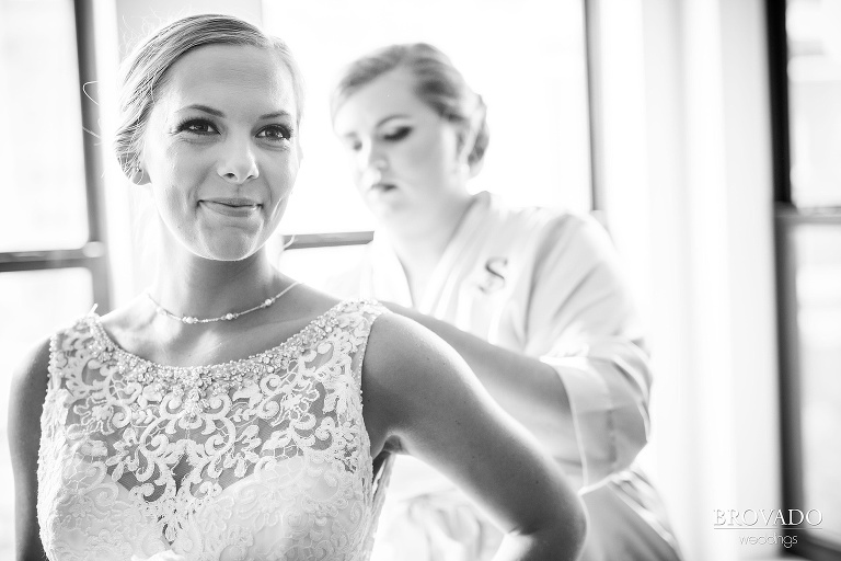 Downtown Minneapolis Wedding at Mill City Ruins catered Chipotle shot by a 5 Star Commercial Wedding Photographer