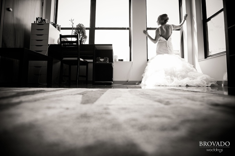 Downtown Minneapolis Wedding at Mill City Ruins catered Chipotle shot by a 5 Star Commercial Wedding Photographer