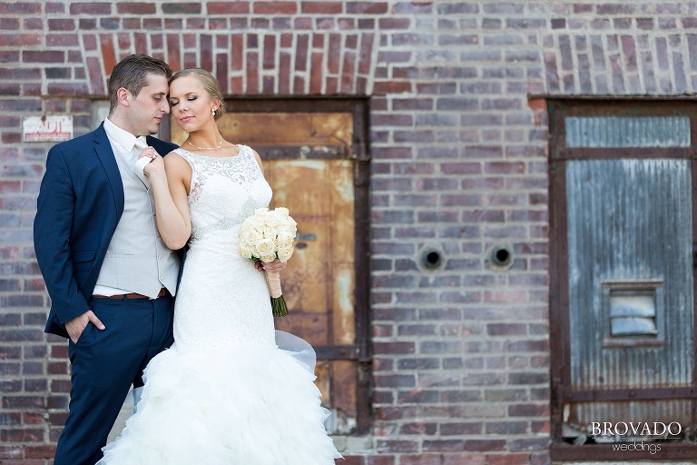 Downtown Minneapolis Wedding at Mill City Ruins catered Chipotle shot by a 5 Star Commercial Wedding Photographer