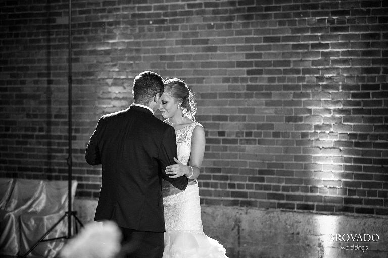 Downtown Minneapolis Wedding at Mill City Ruins catered Chipotle shot by a 5 Star Commercial Wedding Photographer