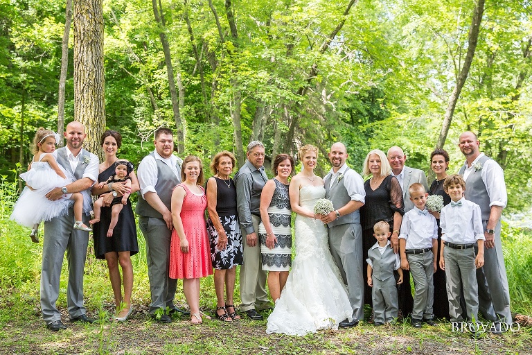 Small, Family Oriented, DIY kinda wedding on the water in Stillwater Minnesota