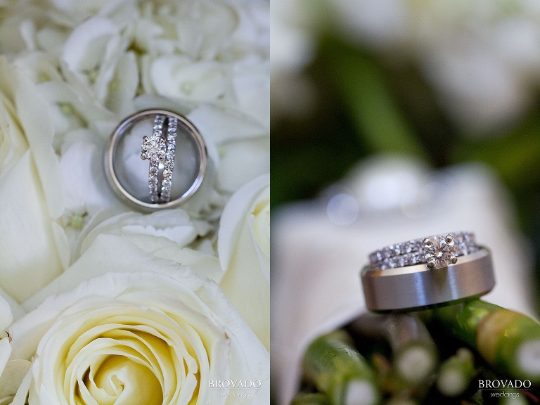 Lavendar accented wedding at the landmark center and rice park in st. paul minnesota