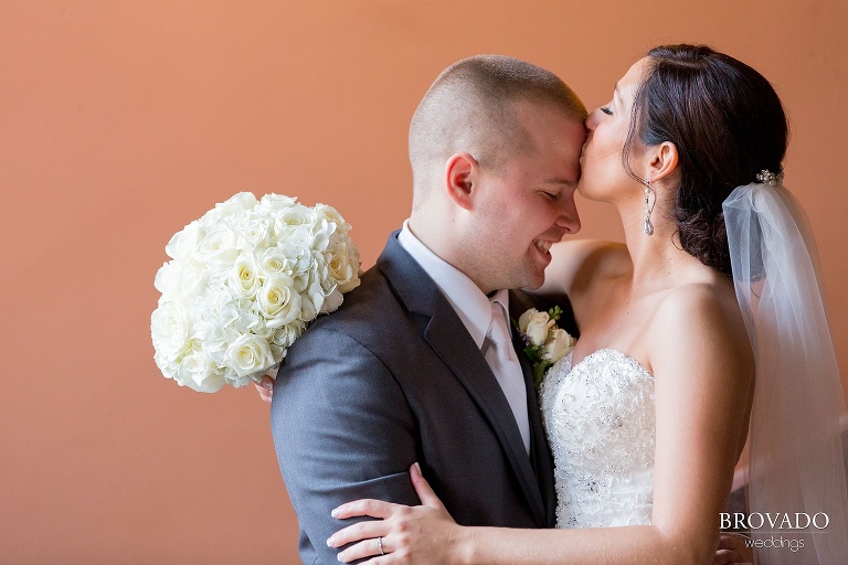 Lavendar accented wedding at the landmark center and rice park in st. paul minnesota