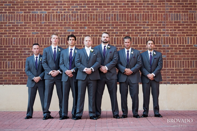 Lavendar accented wedding at the landmark center and rice park in st. paul minnesota