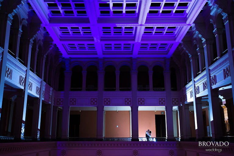 Lavendar accented wedding at the landmark center and rice park in st. paul minnesota