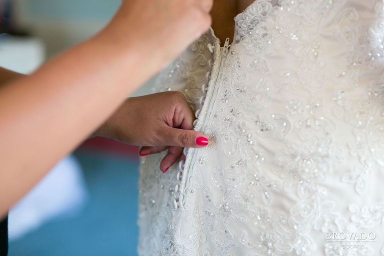 Small Indoor Wedding at the Gale Mansion in Minneapolis Minnesota - Maria and Scott 