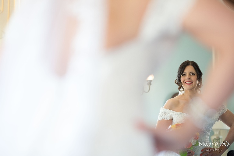 Small Indoor Wedding at the Gale Mansion in Minneapolis Minnesota - Maria and Scott 