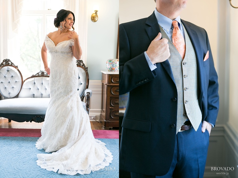 Small Indoor Wedding at the Gale Mansion in Minneapolis Minnesota - Maria and Scott 
