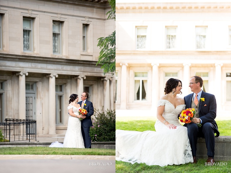 Small Indoor Wedding at the Gale Mansion in Minneapolis Minnesota - Maria and Scott 