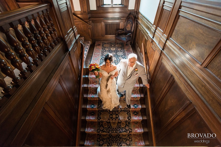 Small Indoor Wedding at the Gale Mansion in Minneapolis Minnesota - Maria and Scott 