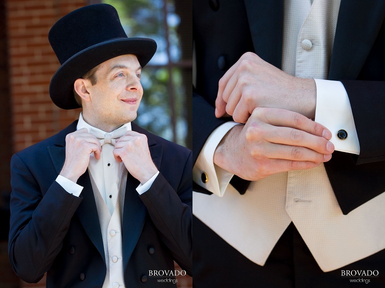 A historic wedding in an old couthouse in stillwater minnesota