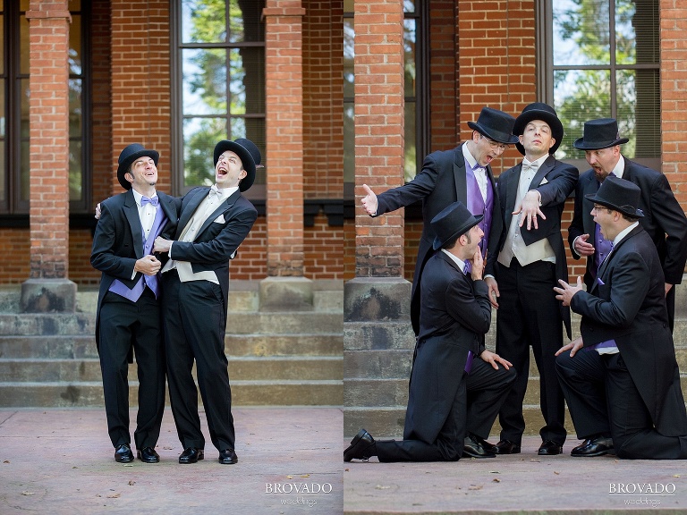 A historic wedding in an old couthouse in stillwater minnesota