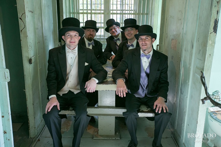 A historic wedding in an old couthouse in stillwater minnesota