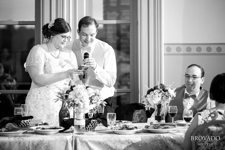 A historic wedding in an old couthouse in stillwater minnesota
